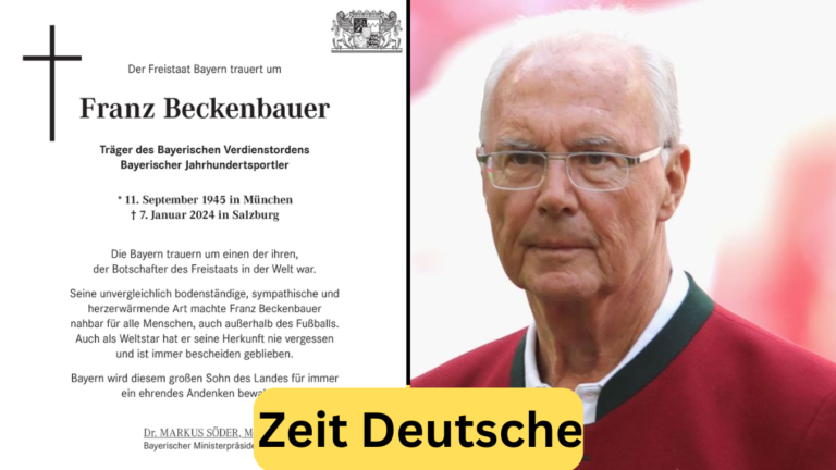 traueranzeige franz beckenbauer krank